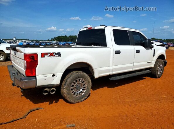 1FT7W2BT8MEC06191 2021 FORD F250 White Задня права чверть