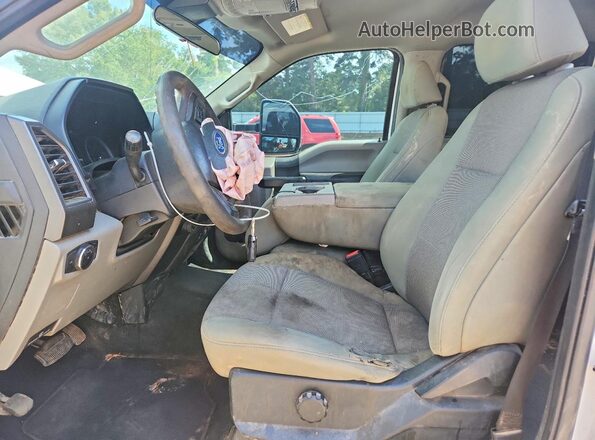 1FT7W2BT8MEC06191 2021 FORD F250 White Вид салону спереду