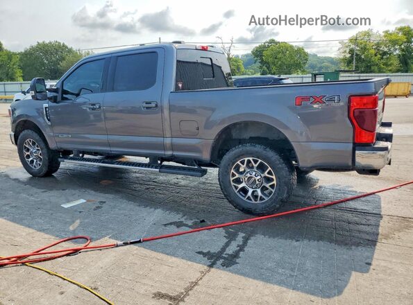 1FT7W2BT8MEE02700 2021 FORD F250 Gray Հետևի ձախ