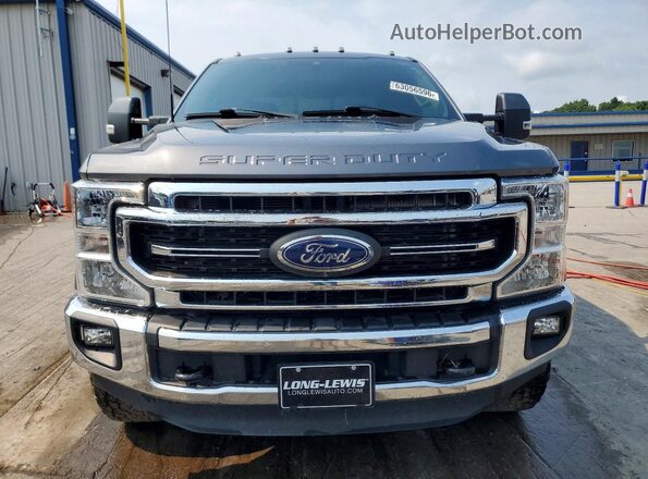 1FT7W2BT8MEE02700 2021 FORD F250 Gray Դիմացի տեսք