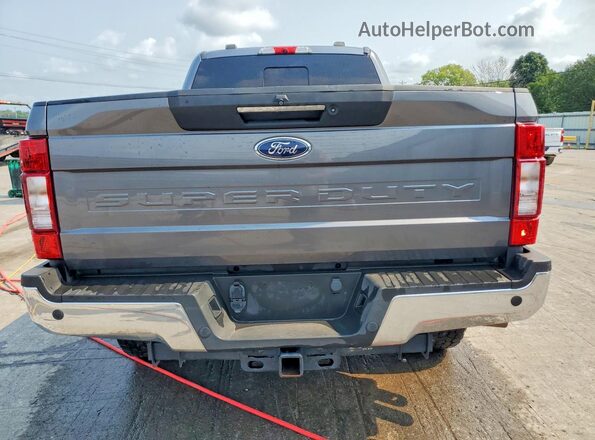 1FT7W2BT8MEE02700 2021 FORD F250 Gray Հետևի տեսք