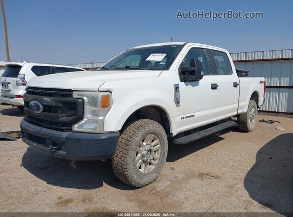 1FT7W2BT8NEF05780 2022 FORD F-250 White Передня ліва чверть