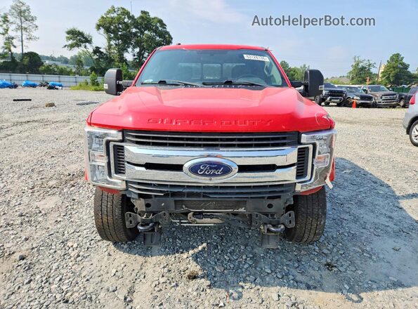 1FT7W2BT9KED98489 2019 FORD F250 Red Vista frontal