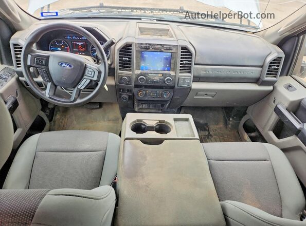 1FT7W2BT9LEE31914 2020 FORD F250 Silver Dashboard view