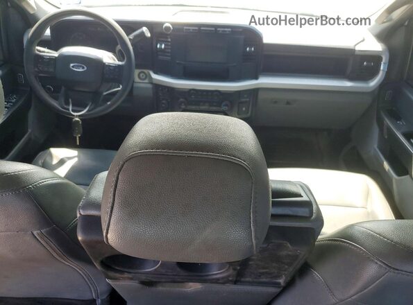 1FT7W2BT9REC18955 2024 FORD F250 White Dashboard view
