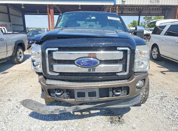 1FT7W2BTXGEA09785 2016 FORD F250 Black Widok z przodu