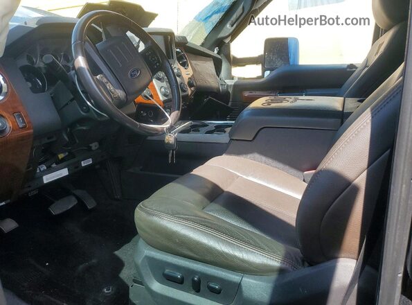 1FT7W2BTXGEA09785 2016 FORD F250 Black Widok wnętrza z przodu