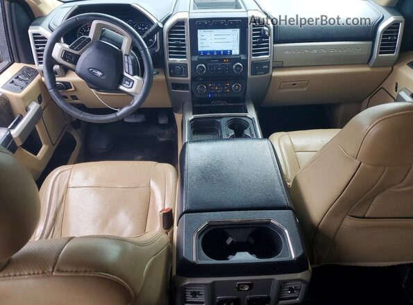 1FT7W2BTXHED29447 2017 FORD F250 Black Առջևի վահանակի տեսք