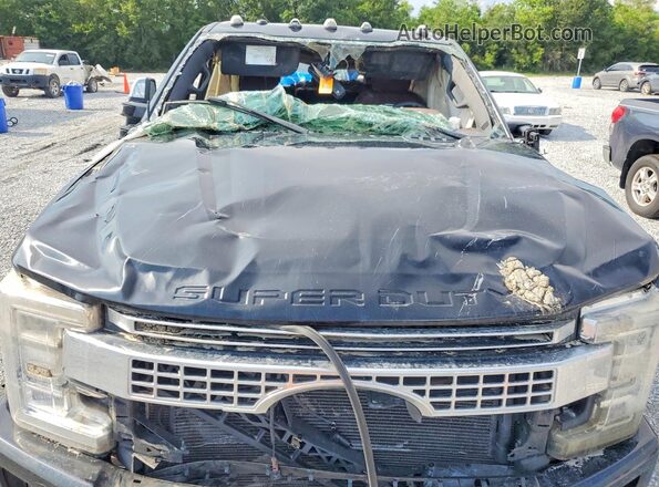 1FT7W2BTXJEC39267 2018 FORD F250 Black Вид задньої частини салону
