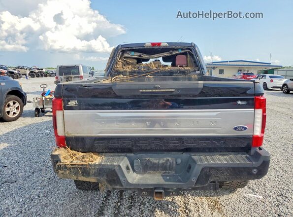 1FT7W2BTXJEC39267 2018 FORD F250 Black Вид ззаду