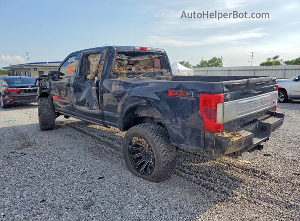 1FT7W2BTXJEC39267 2018 FORD F250 Black Задня ліва чверть