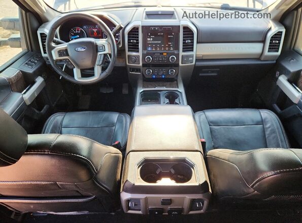 1FT7W2BTXKEE55539 2019 FORD F250 Black Вид панелі приладів