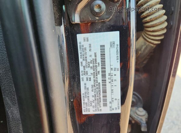 1FT7W2BTXKEE55539 2019 FORD F250 Black Вид підкапотного простору