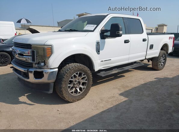 1FT7W2BTXMED03389 2021 FORD SUPER DUTY F-250 Cream Vista tres cuartos delantera izquierda