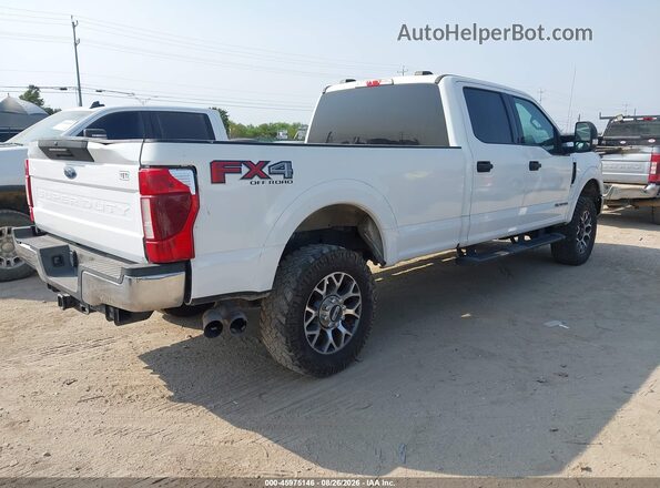 1FT7W2BTXMED03389 2021 FORD SUPER DUTY F-250 Cream Trasero derecho