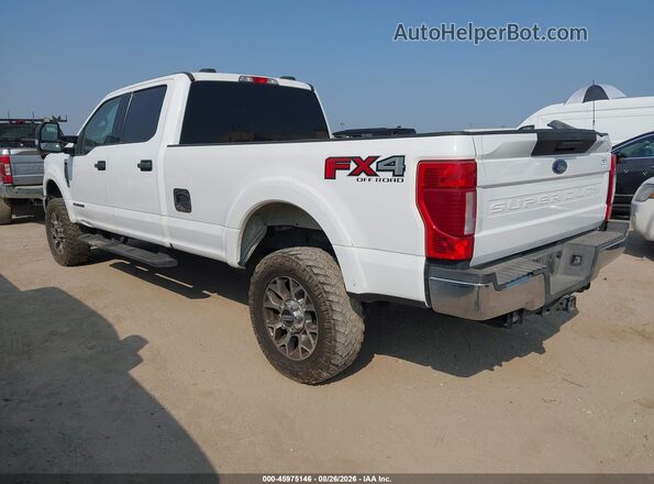 1FT7W2BTXMED03389 2021 FORD SUPER DUTY F-250 Cream Trasero izquierdo