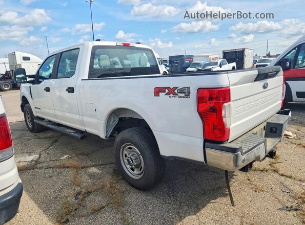 1FT7W2BTXMED47358 2021 FORD F250 Белый Задняя левая четверть