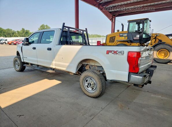 1FT7W2BTXNEE20357 2022 FORD F250 White Trasero izquierdo