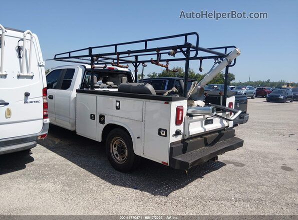 1FT7X2A65LEE73070 2020 FORD F-250 White Widok wnętrza 360 stopni