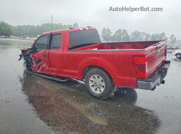 1FT7X2AN7NED22113 2022 FORD F250 Red Trasero izquierdo