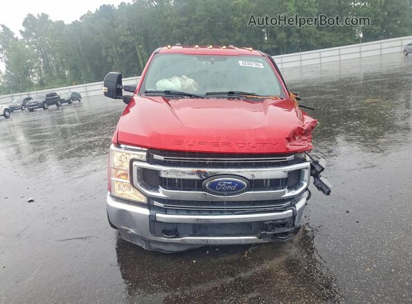 1FT7X2AN7NED22113 2022 FORD F250 Red Vista frontal