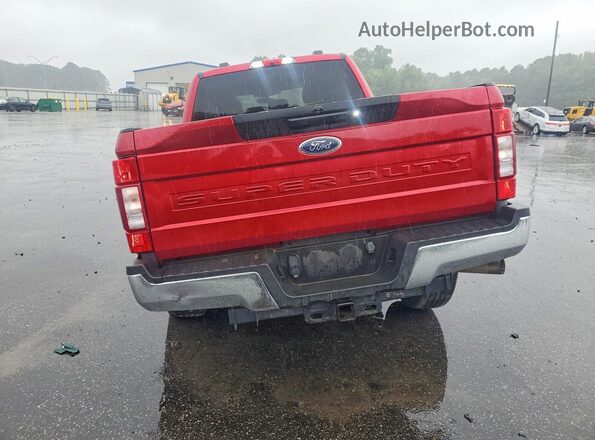 1FT7X2AN7NED22113 2022 FORD F250 Red Vista trasera