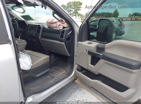 1FT7X2AT1JEB46751 2018 FORD F-250 Gray Widok wnętrza z przodu