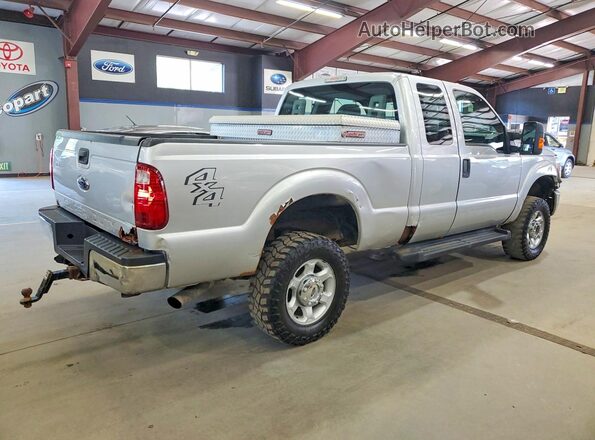 1FT7X2B60GED07995 2016 FORD F250 Silver Հետևի աջ