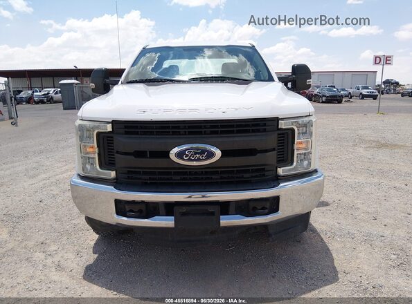 1FT7X2B62HED28462 2017 FORD F-250 White Vista del cuadro de instrumentos