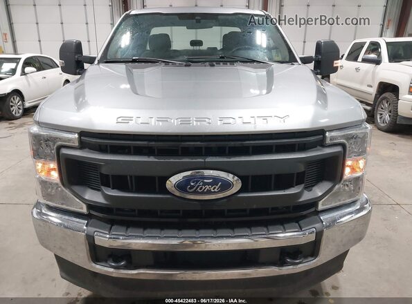 1FT7X2B62LEE63742 2020 FORD F-250 Silver Вид щитка приладів