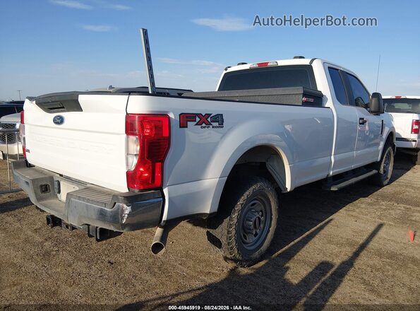 1FT7X2B62MED21294 2021 FORD F250 White უკანა მარჯვენა