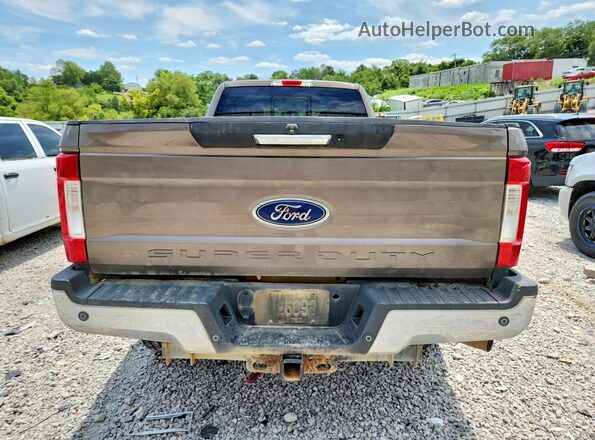 1FT7X2B63JEC38002 2018 FORD F250 Gray Widok z tyłu