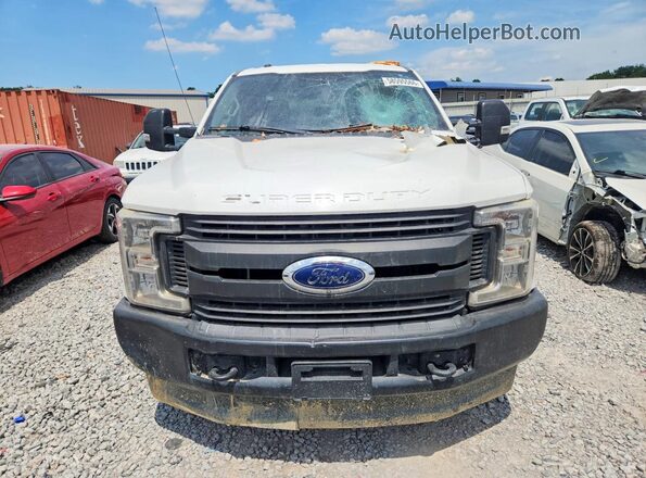 1FT7X2B63KEF55649 2019 FORD F250 White Widok z przodu