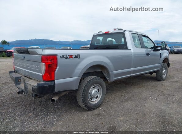 1FT7X2B63NEF13812 2022 FORD F-250 Серебряный Задняя правая четверть