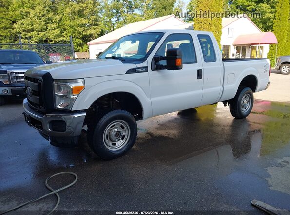1FT7X2B64GEC75794 2016 FORD F-250 White Առջևի ձախ երեք քառորդ տեսարան