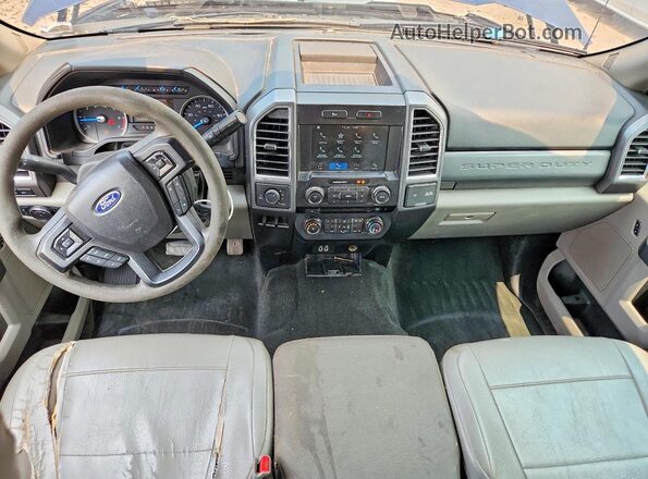 1FT7X2B64HEB97566 2017 FORD F250 Blue წინა პანელის ხედი