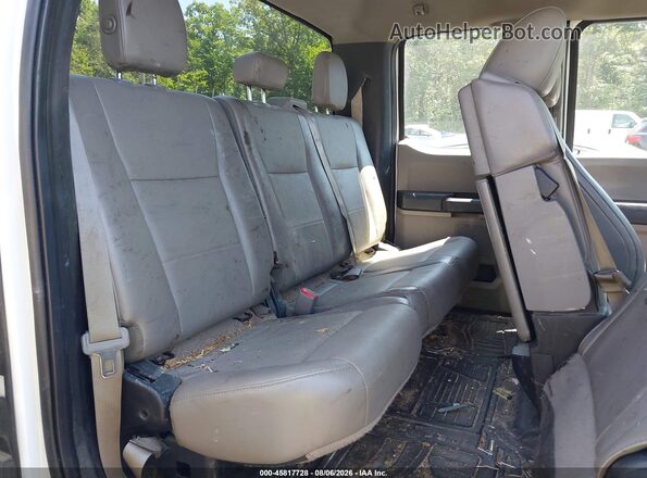 1FT7X2B65HEB16171 2017 FORD F-250 White VIN კოდის სტიკერის ხედი