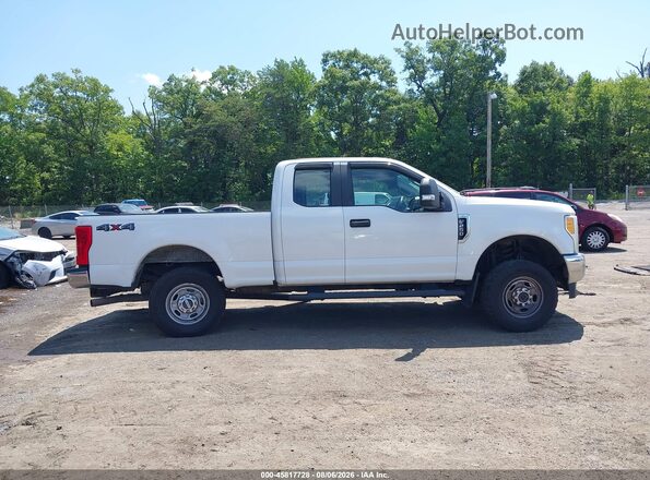 1FT7X2B65HEB16171 2017 FORD F-250 White უკანა სალონის ხედი