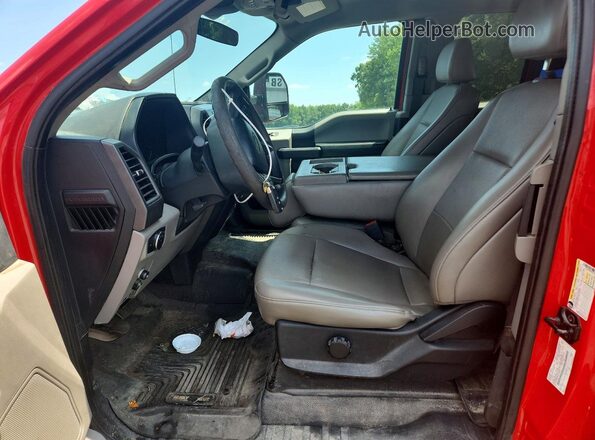 1FT7X2B66LEC74236 2020 FORD F250 Red Front interior view