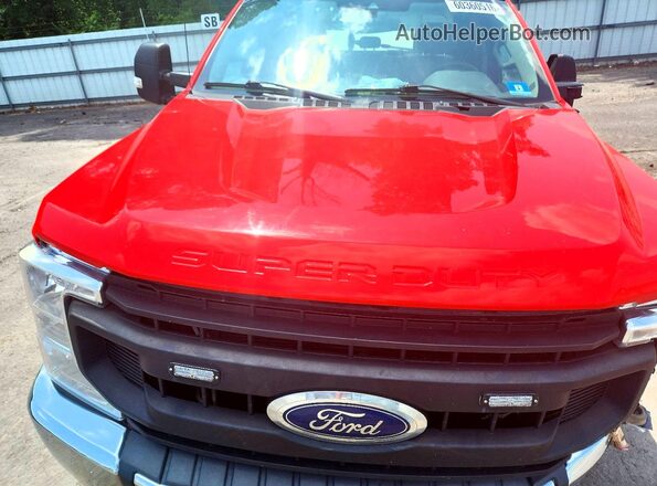 1FT7X2B66LEC74236 2020 FORD F250 Red Rear interior view