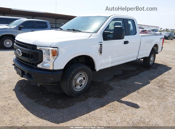 1FT7X2B66MED24232 2021 FORD F-250 White Przód lewy