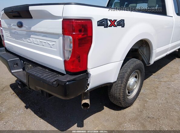 1FT7X2B66MED24232 2021 FORD F-250 White Widok wnętrza 360 stopni