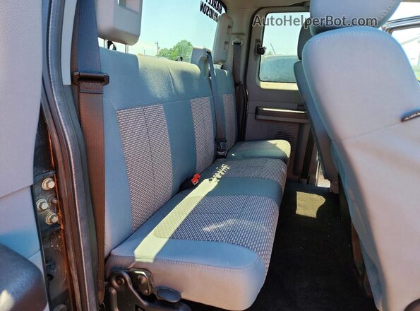 1FT7X2B67GEB71798 2016 FORD F250 Black Vista de los asientos traseros