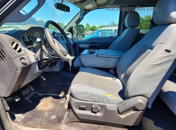 1FT7X2B67GEB71798 2016 FORD F250 Black Vista interior delantera