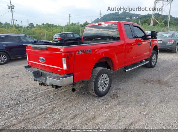 1FT7X2B67JEB36962 2018 FORD F-250 Красный Задняя правая четверть
