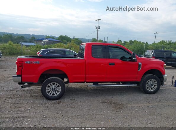 1FT7X2B67JEB36962 2018 FORD F-250 Красный Панорамный вид салона 360°