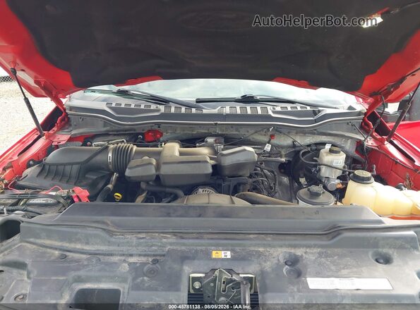 1FT7X2B67JEB36962 2018 FORD F-250 Красный Вид сзади