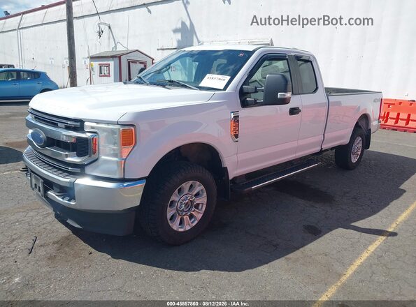 1FT7X2B67LEC72270 2020 FORD F-250 White Առջևի ձախ երեք քառորդ տեսարան