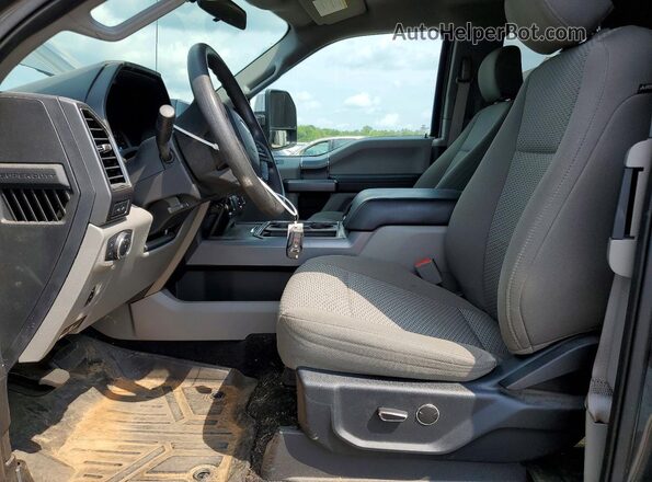 1FT7X2B68KEC28681 2019 FORD F250 Gray Vista interior delantera
