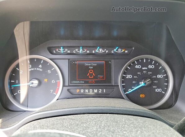 1FT7X2B68KEC28681 2019 FORD F250 Gray Vista del cuadro de instrumentos